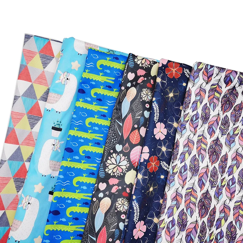 Tela PUL estampada Animal mar en color
