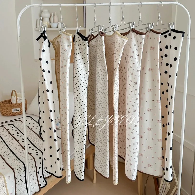 Manta de muselina para bebé con diseño floral envolvente y portátil - imagen 5