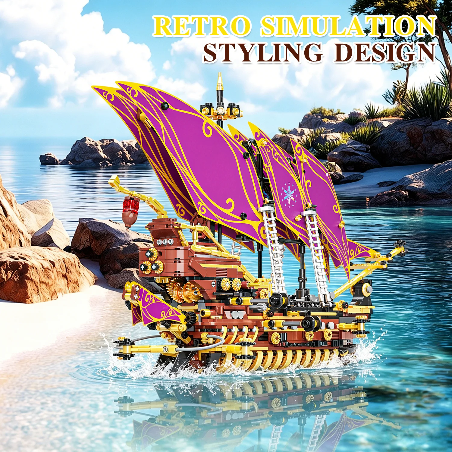 Detalle del diseño pirata