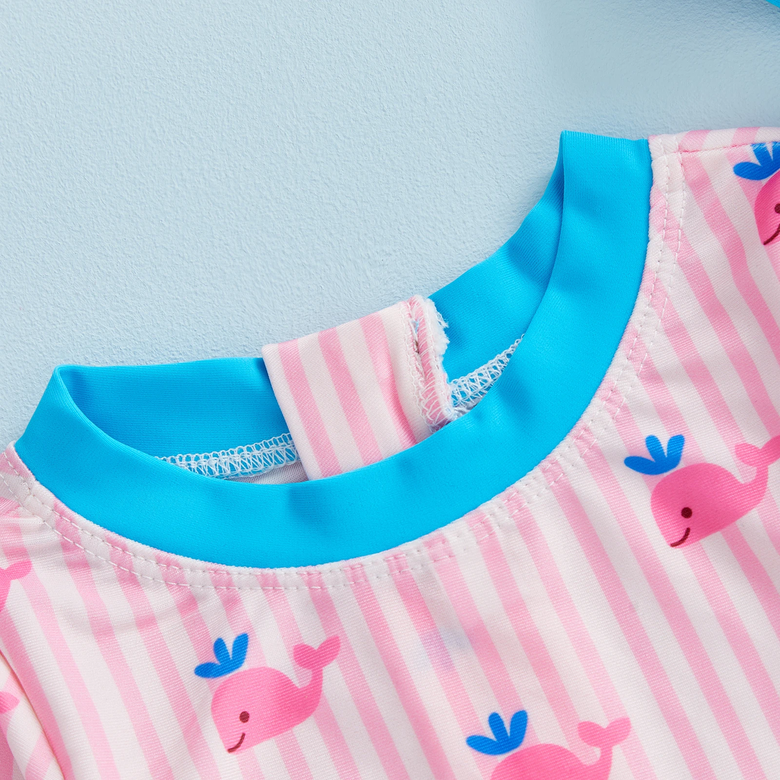 Tregren bañador de manga larga con gorro anti-sarpullidos recién nacido - imagen 2