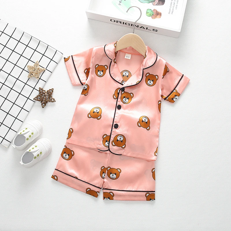Conjunto verano bebé: camisa, pantalón corto y pijama ligero - imagen 2