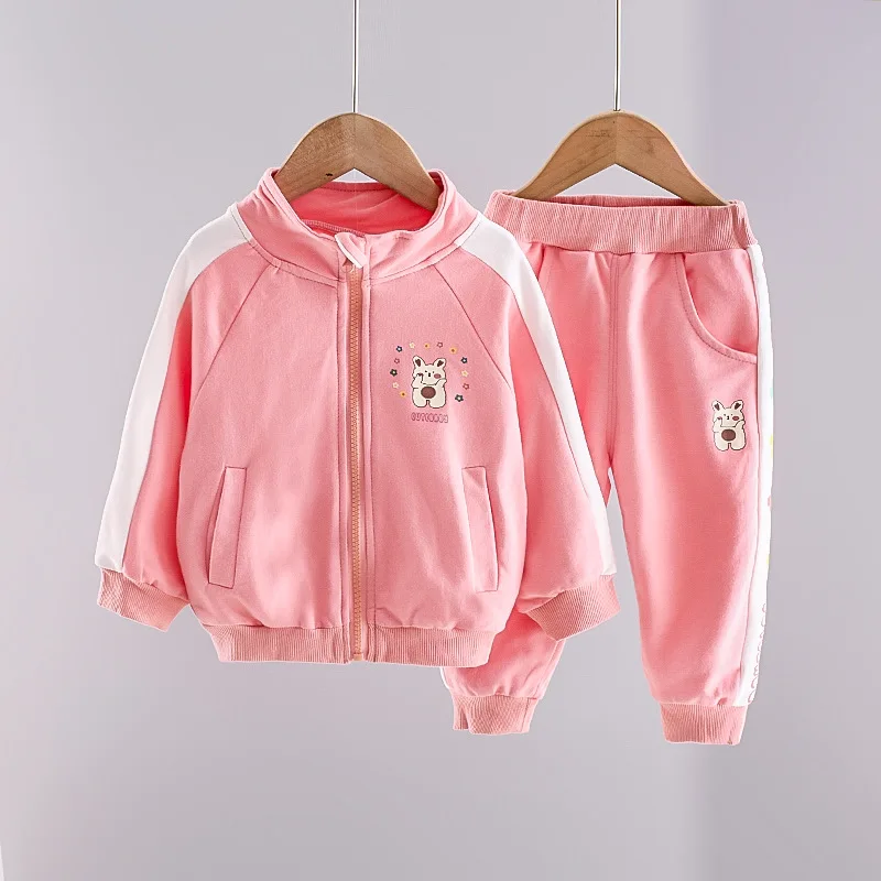 Conjunto bebe 2 piezas: camiseta y pantalon unisex, primavera-otono - imagen 2