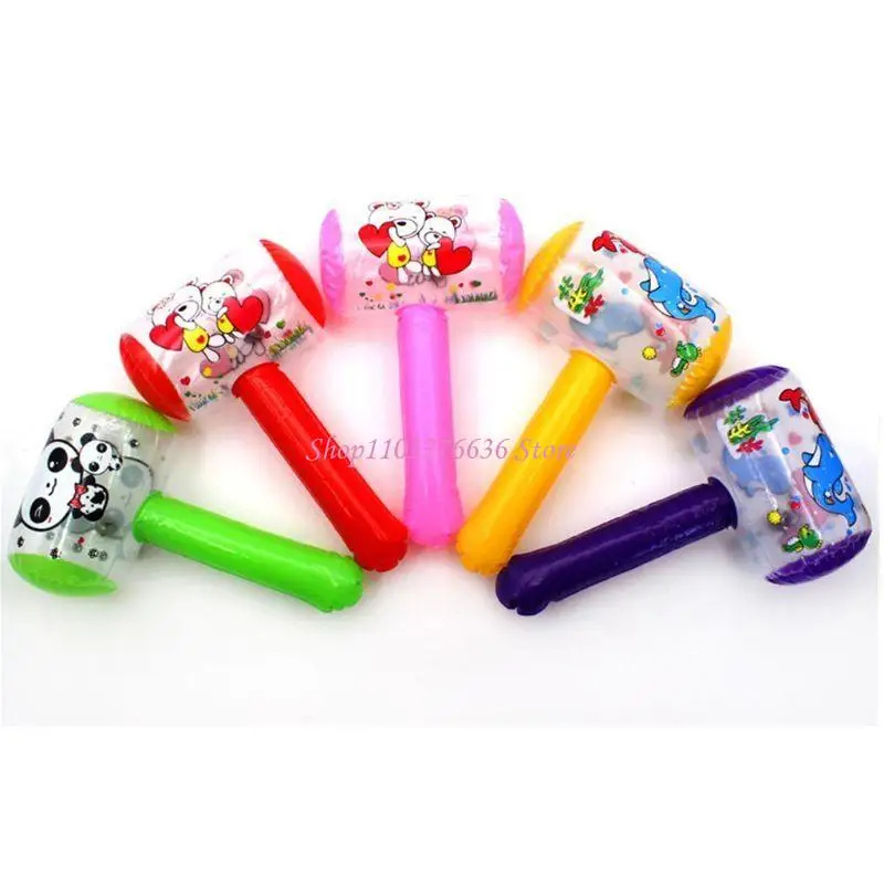 Martillo hinchable infantil de colores vibrantes