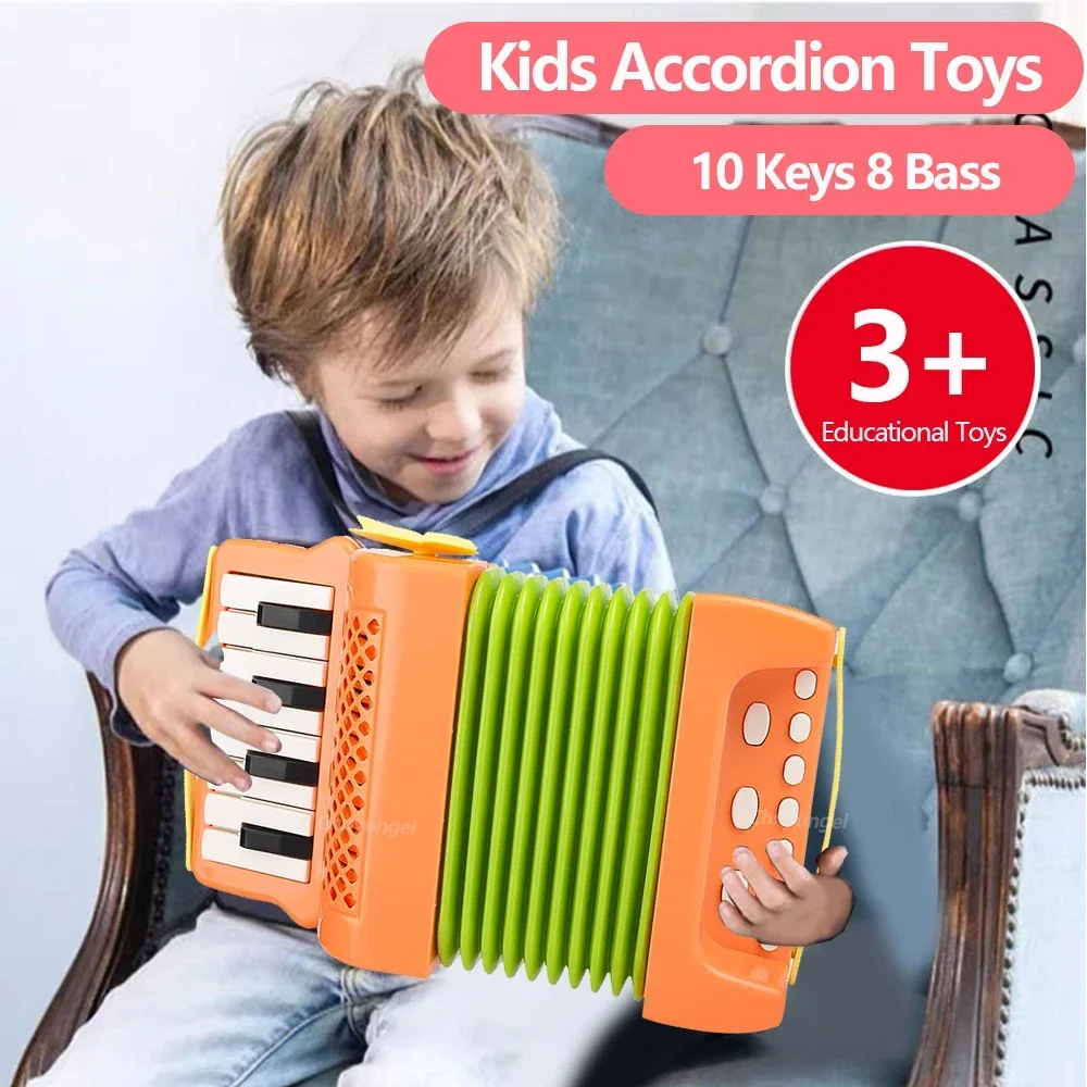 Acordeón infantil de juguete musical para niños – educativo - imagen 3