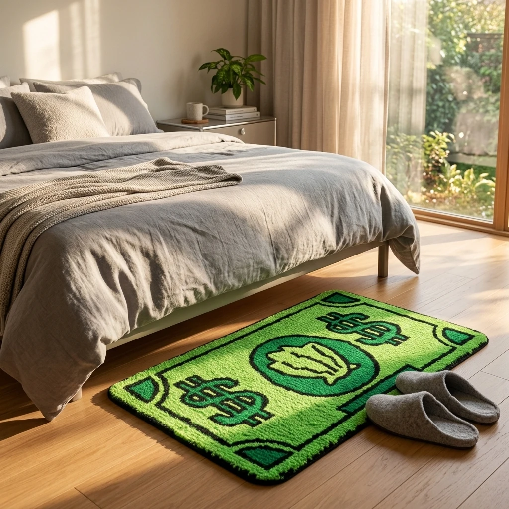 Alfombra decorativa infantil para puerta, dormitorio y baño - imagen 5