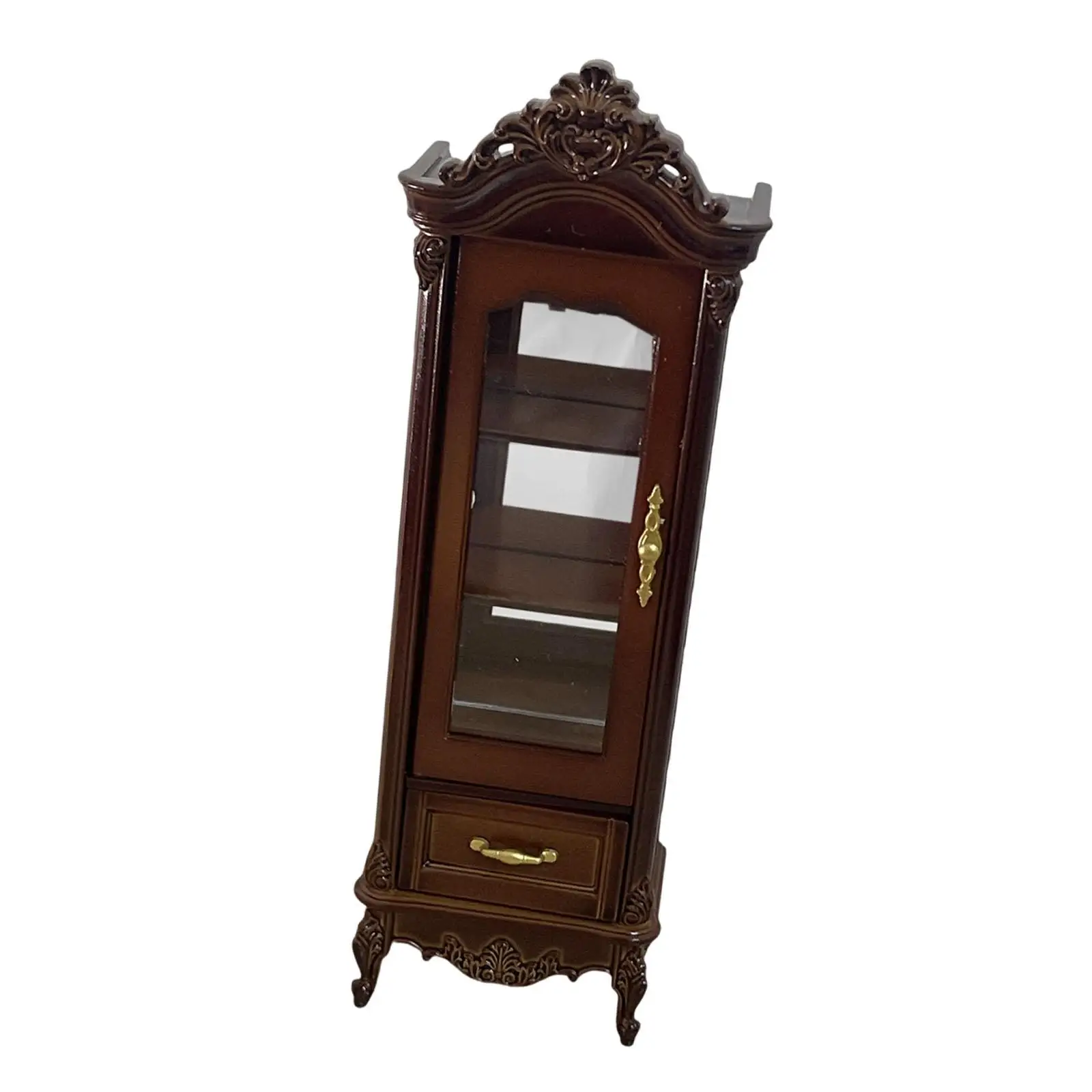 Mueble bar miniatura para casa de muñecas, juguete de simulación - imagen 2