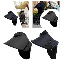 Sombrilla para cochecito a prueba de lluvia, parasol exterior