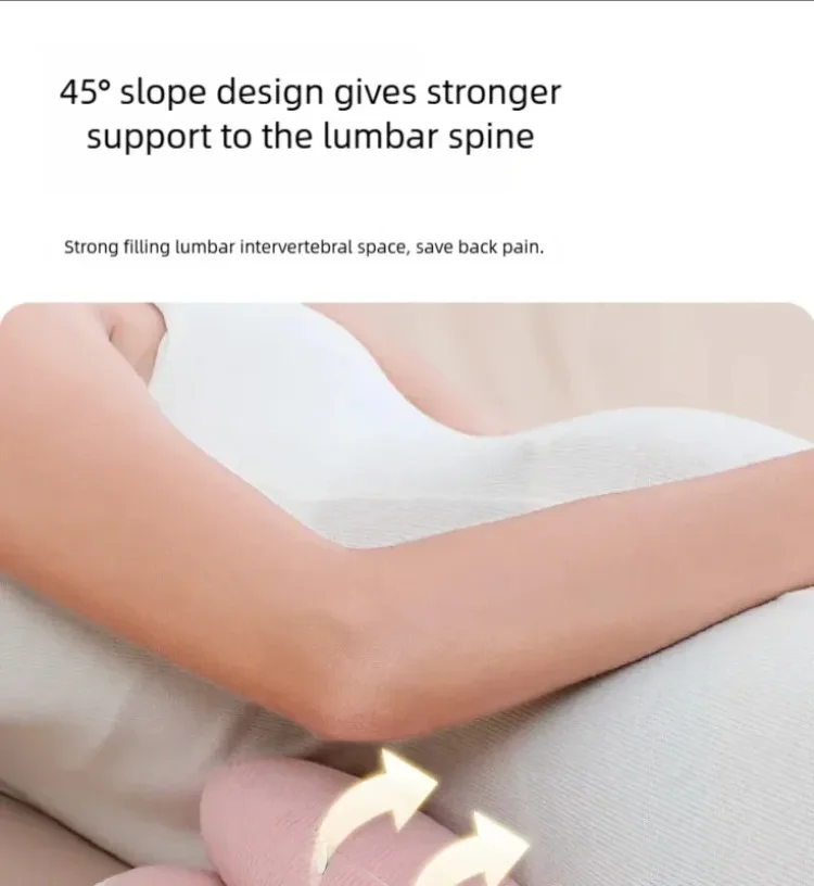 Almohada de embarazo multiusos para descanso