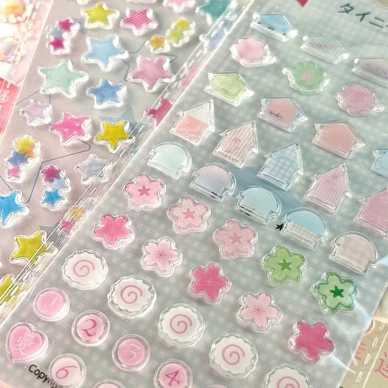 Pegatinas 3D de fresa para manualidades y álbum de recortes - imagen 5