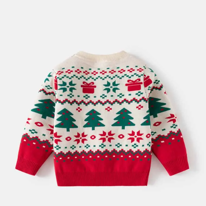 Jersey navideño de punto para niños – Cálido y suave - imagen 3