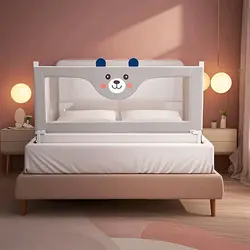 Barrera de cama anti caída bebé – Seguridad y protección infantil