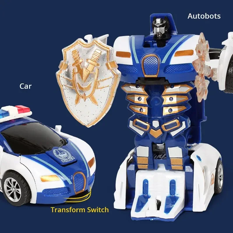 Coche de juguete robot transformable automático con colisión - imagen 5