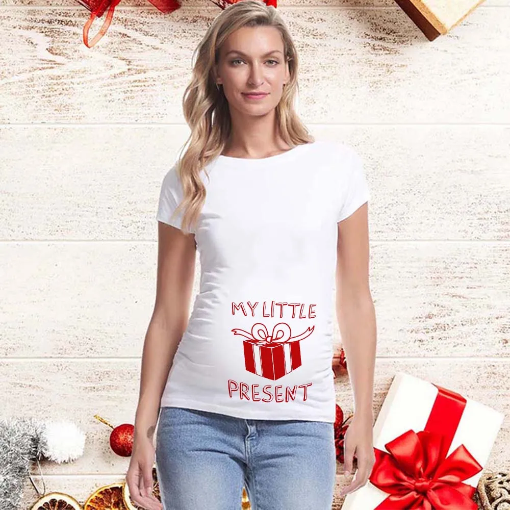 Camiseta Reveal Girls para anunciar embarazo – Mensaje Navidad - imagen 4