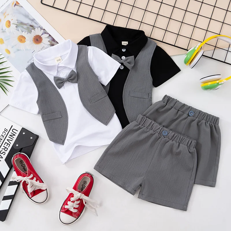 Conjunto completo de ropa infantil verano