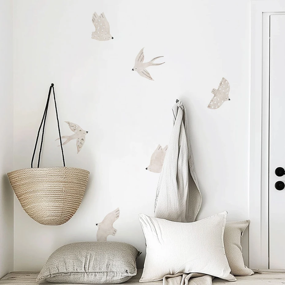 Pegatinas de pared extraíbles de pájaros para decoración infantil - imagen 4