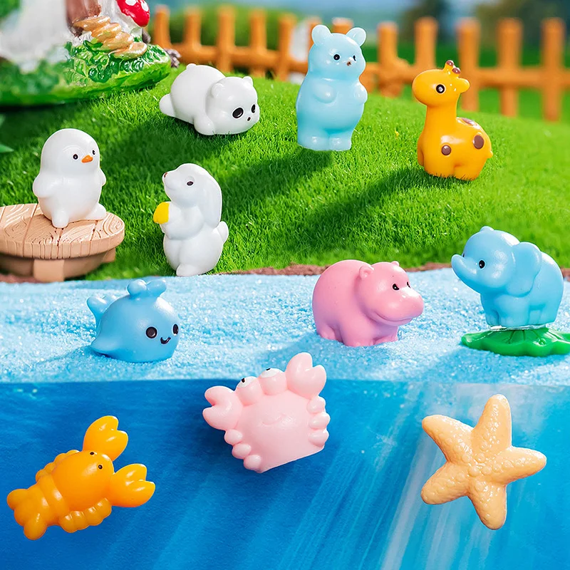 Figuras de animales decorativas para habitación infantil