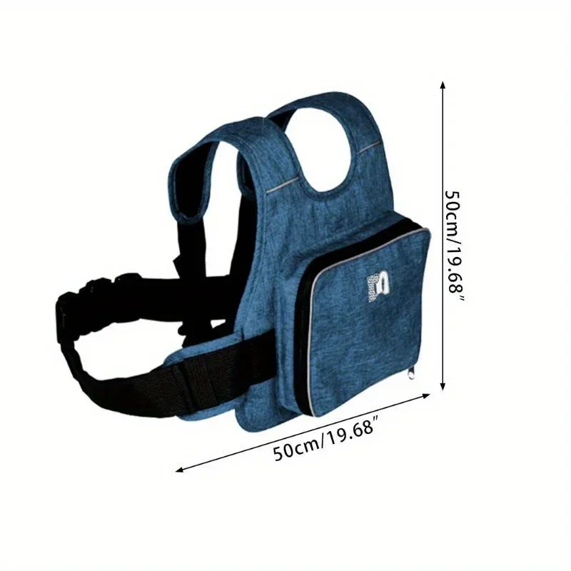 Arnés de seguridad infantil para moto con correas ajustables