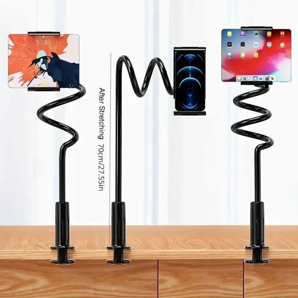 Soporte móvil flexible cuello de ganso con pinza y brazo largo - imagen 4