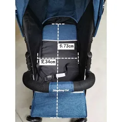 Cochecito de bebé cuatro ruedas para verano plegable tumbado