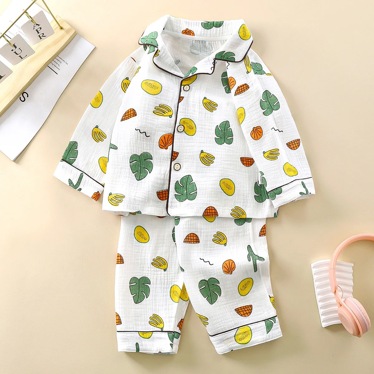 Colores disponibles de pijamas infantiles