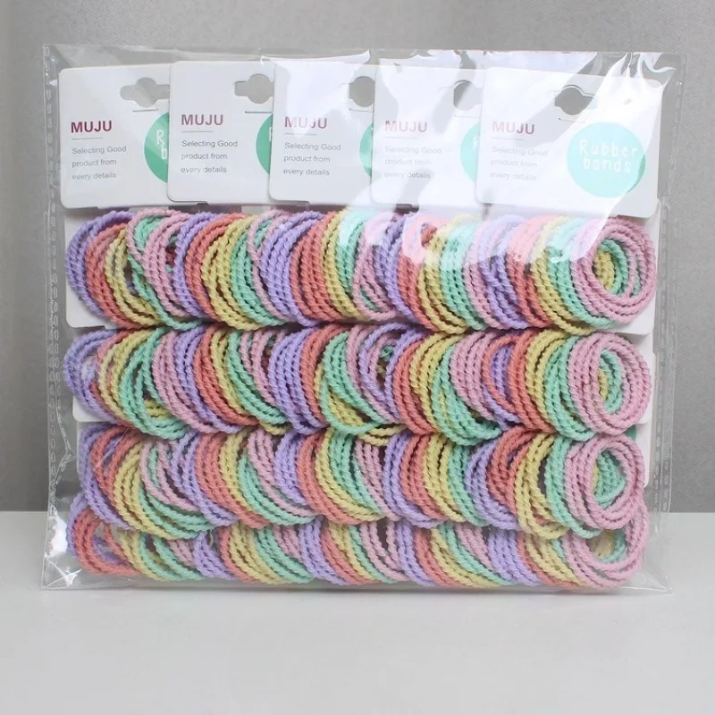 Gomitas elásticas para el pelo de niños – Colores suaves