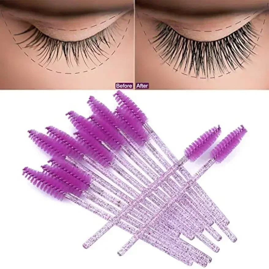 Cepillos de colores para pestañas y cejas