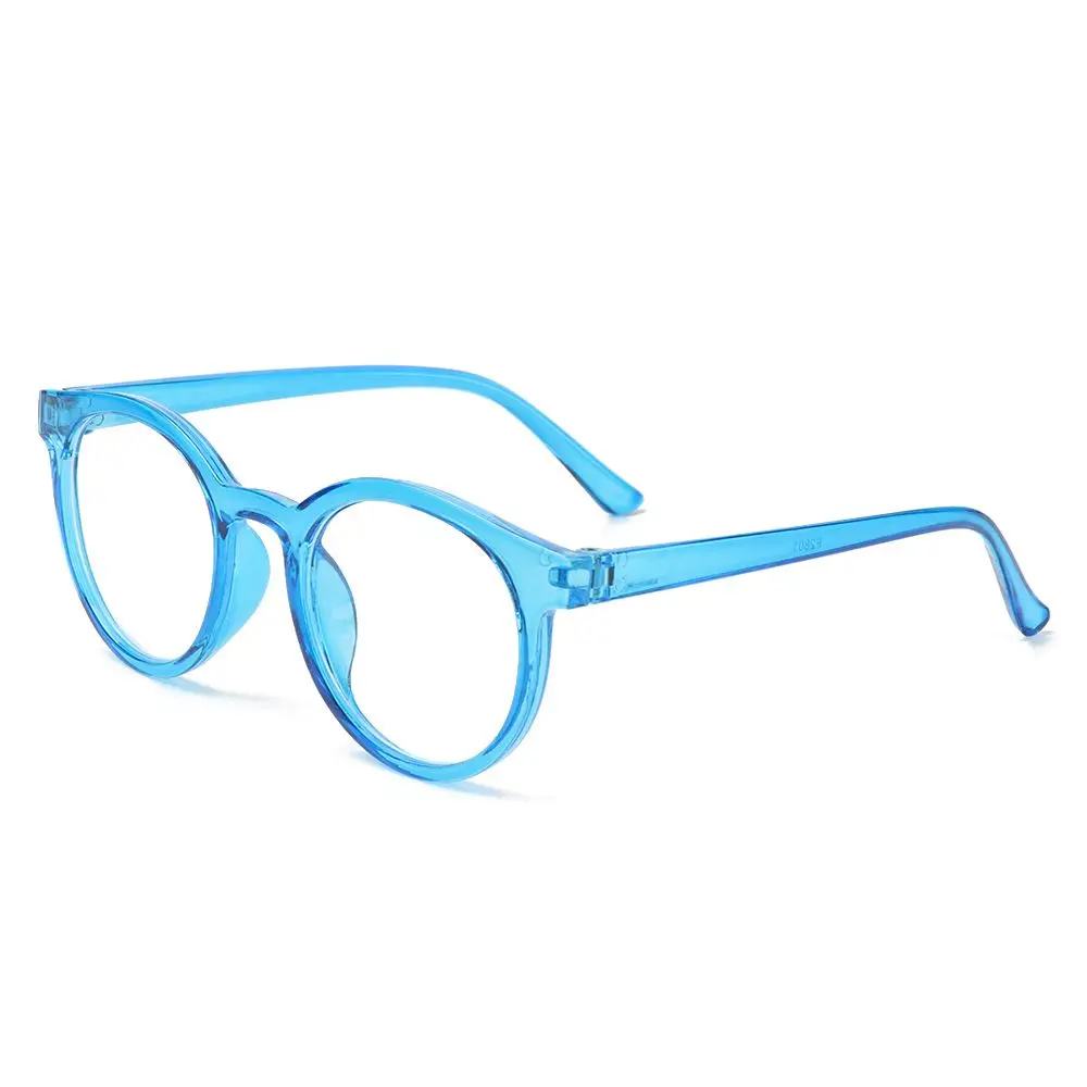 Vista lateral de las gafas redondas para niños