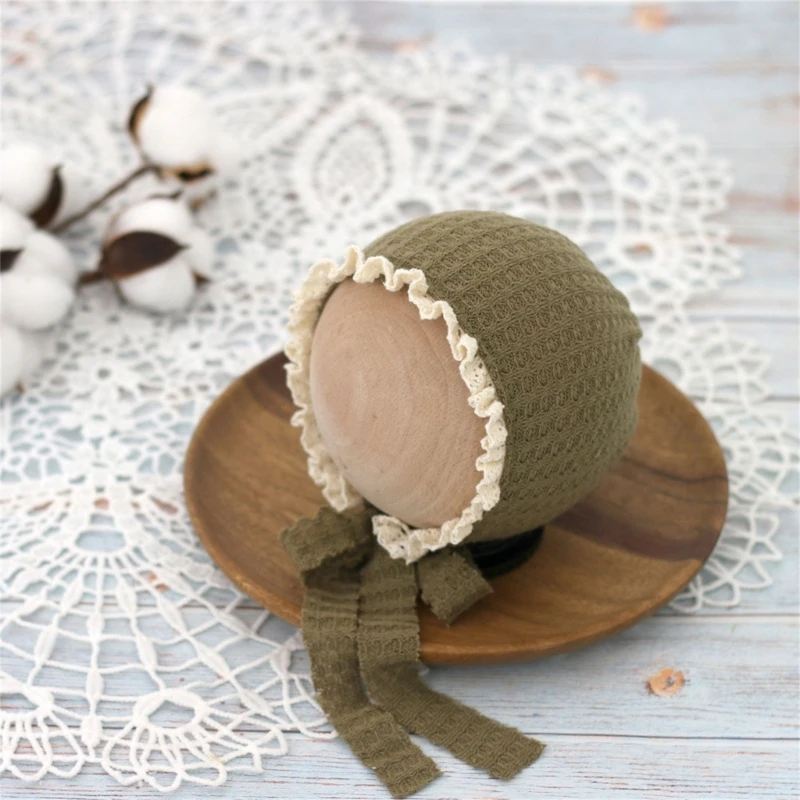 Gorro de encaje para recién nacido