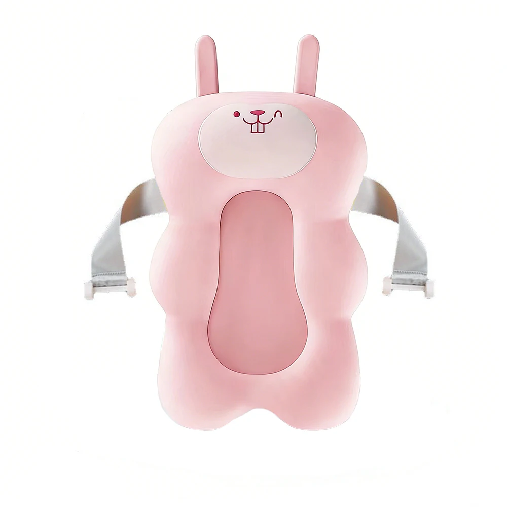 Asiento de baño para bebé antideslizante con cojín plegable - imagen 5