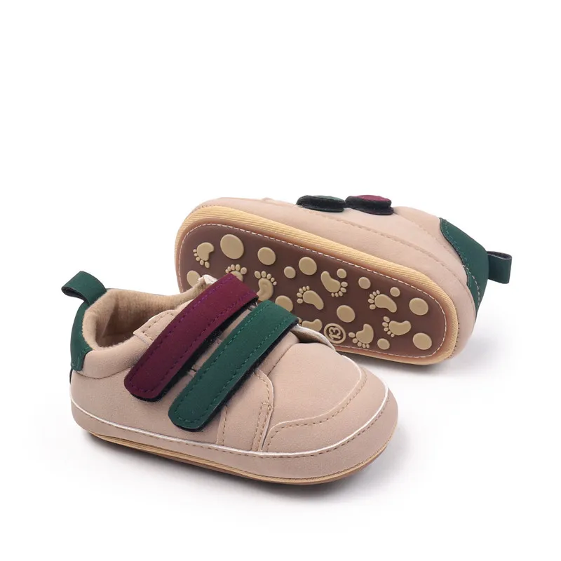 Zapatillas primeros pasos de bebé suela goma suave para primavera-otoño - imagen 2
