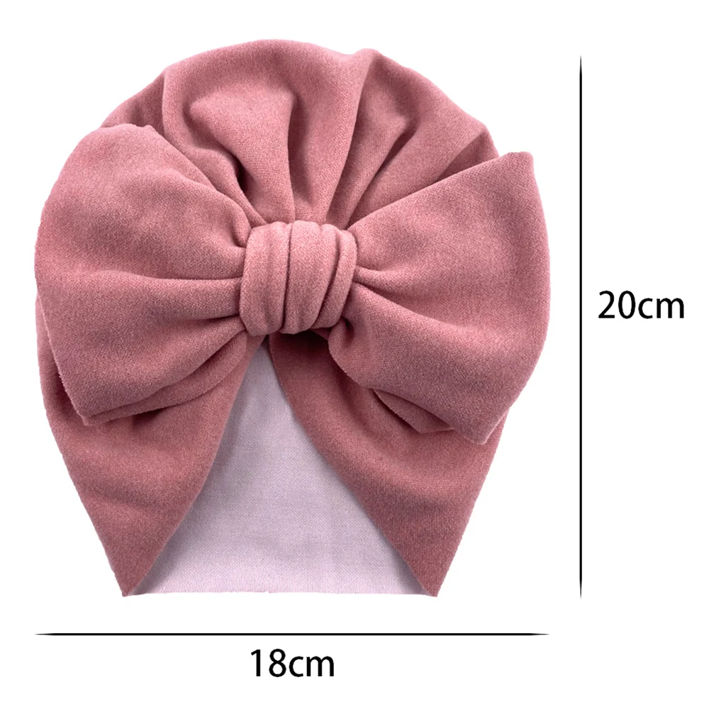 Gorro turbante de invierno para bebé – Sintético suave y cálido - imagen 3