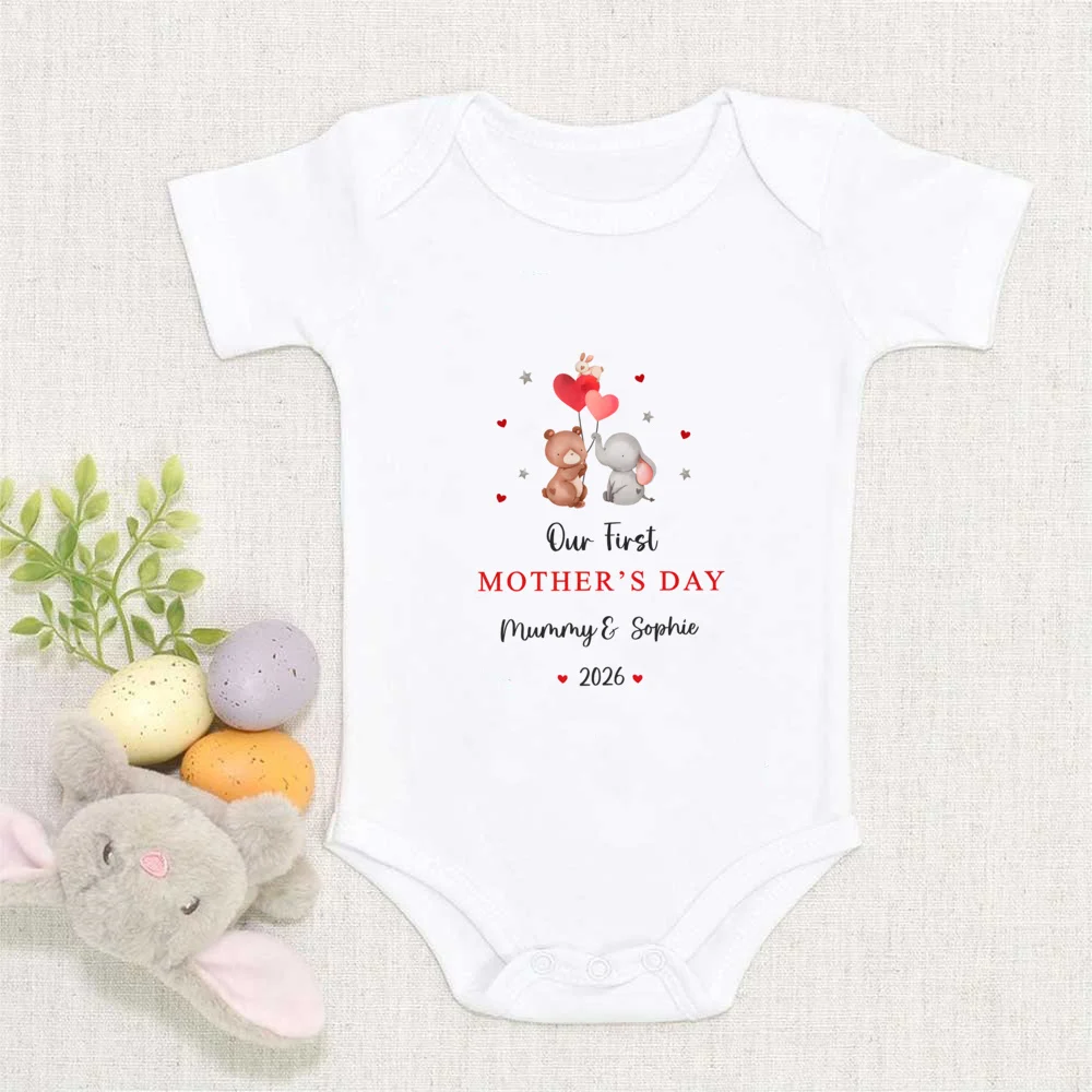 Body personalizado Día de la Madre: nuestro primer juntos - imagen 2