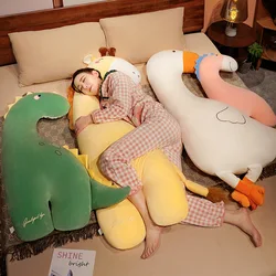 Almohada de peluche jirafa grande para bebé, lavable