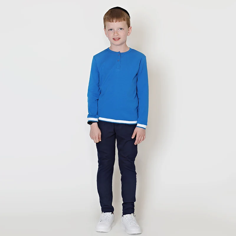 Conjunto familiar azul real bebé niño y niña – Ropa verano - imagen 5