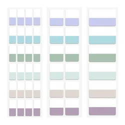 Pestañas adhesivas reutilizables de colores para manualidades