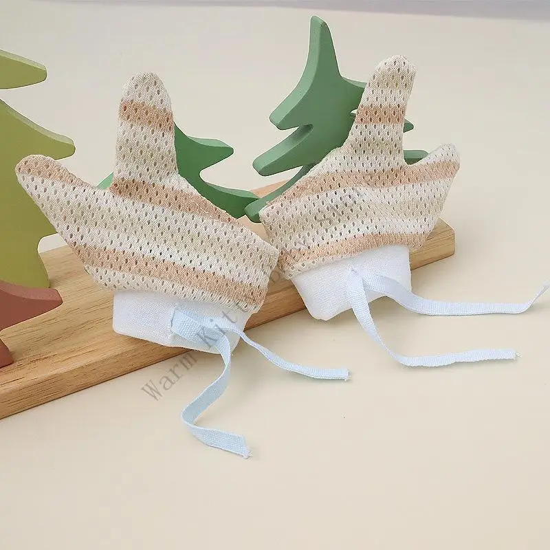 XXFE Manoplas antisucción de algodón para bebé lavables - imagen 4