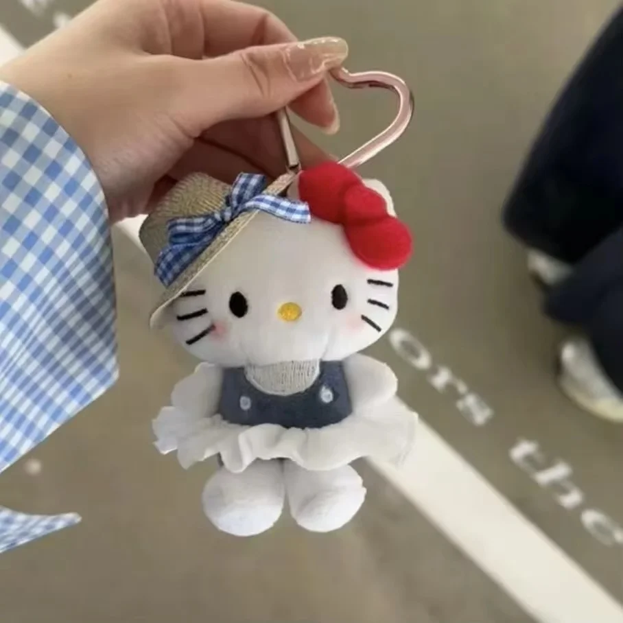 Llavero de peluche Hello Kitty Sanrio con gafas solares