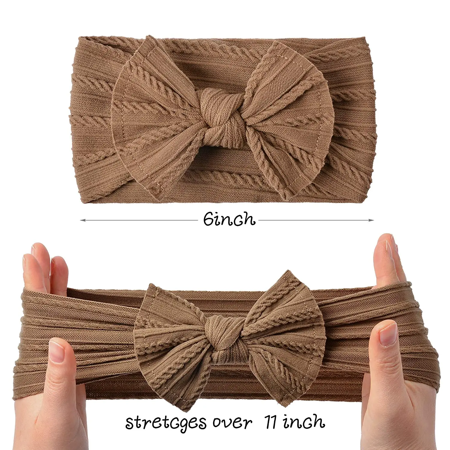Diademas de nailon para bebé – Cintas elásticas de pelo made in Spain
