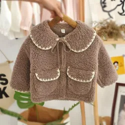 Abrigo de lana grueso para niñas – Parka cálida de invierno