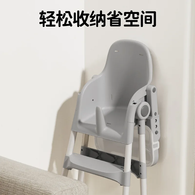 Silla de comedor infantil multifuncional con altura ajustable - imagen 2