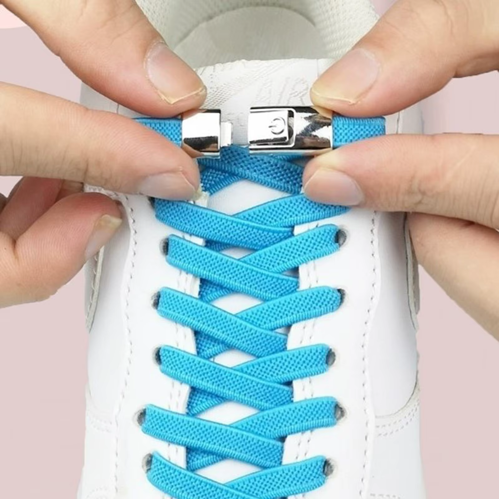 Cordones elásticos sin lazos con bloqueo para discapacidad - imagen 4