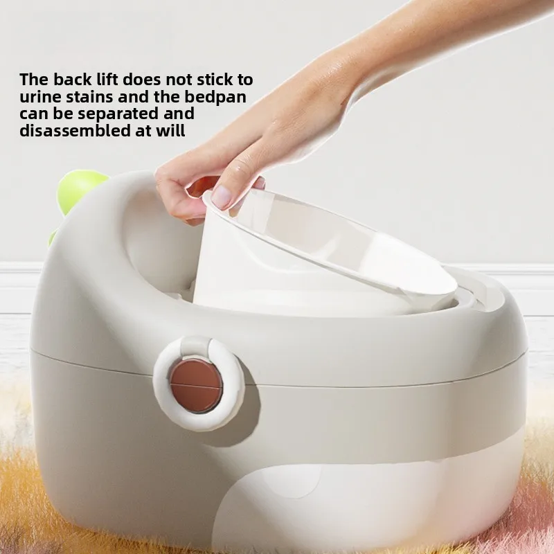 Orinal multifuncional de altura ajustable con antisalpicaduras - imagen 3