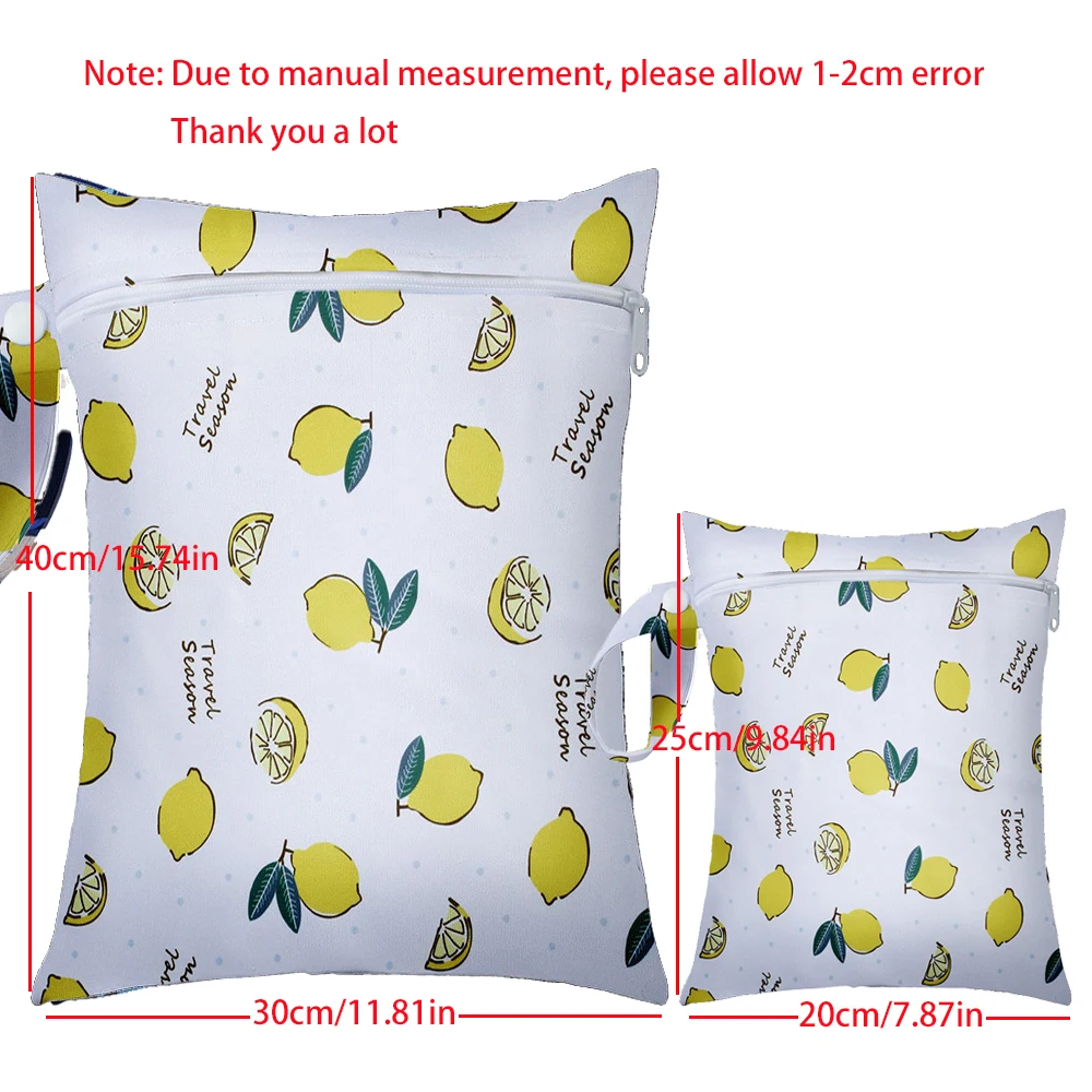 Bolsas húmedas Baby Show en material PUL impermeable