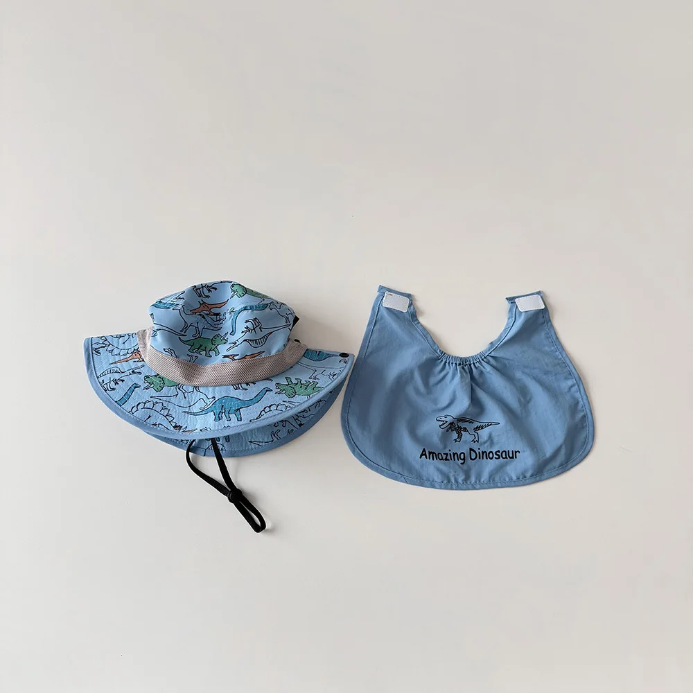 Sombrero de pescador para niños con secado rápido y dinosaurios - imagen 4