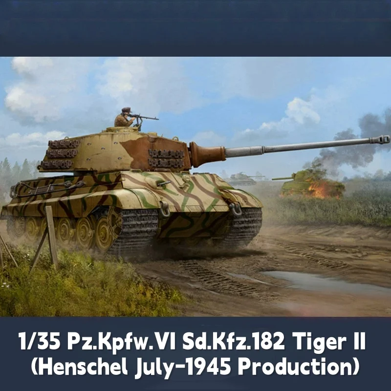 Trumpeter Maqueta del Tanque Tiger II Henschel