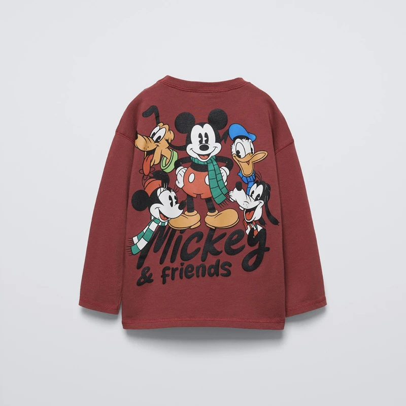 Detalle de la camiseta infantil y el estampado