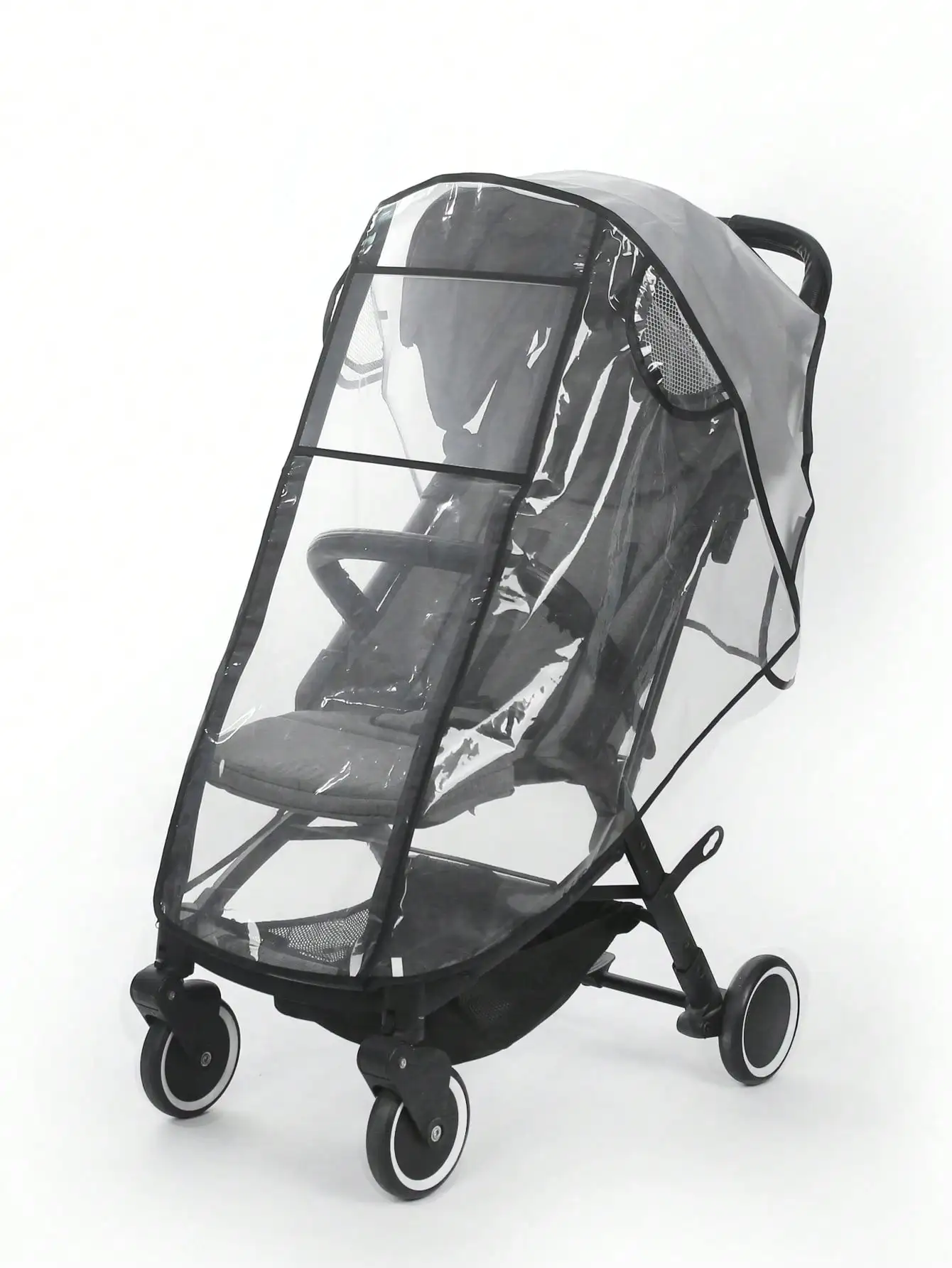 Funda impermeable transparente para cochecito – Resistente al viento