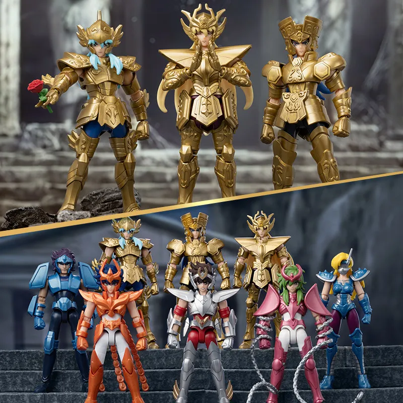 Figura de acción Blokees Gold Saint – Mu y Seiya - imagen 5