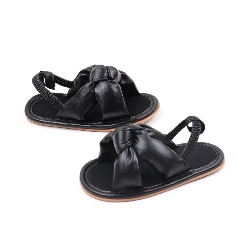 Sandalias de verano antideslizantes para primeros pasos con lazo - imagen 2