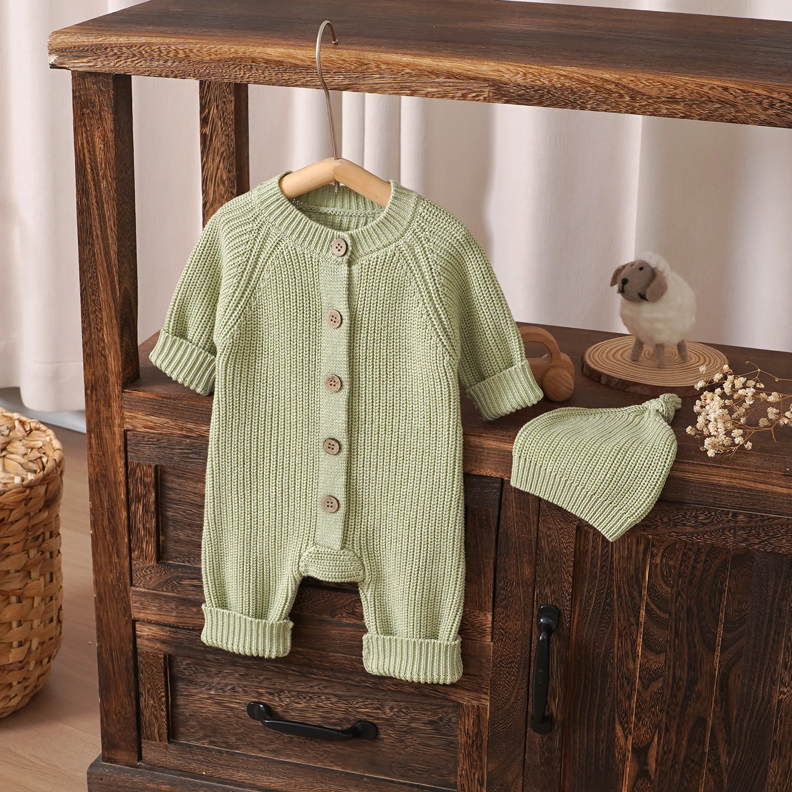 Conjunto en tonos suaves